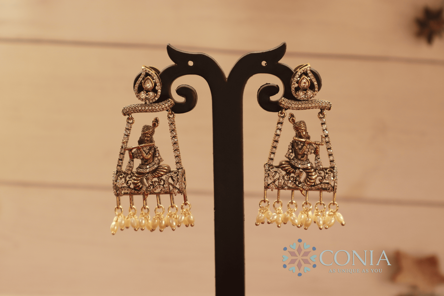 Divine Krishna Earrings
