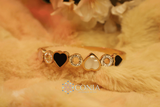 Conia Anti Tarnish Little Hearts Golden