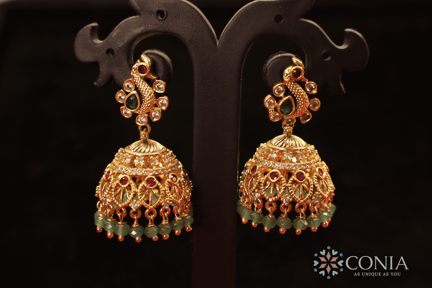 Royal Peacock Jhumki