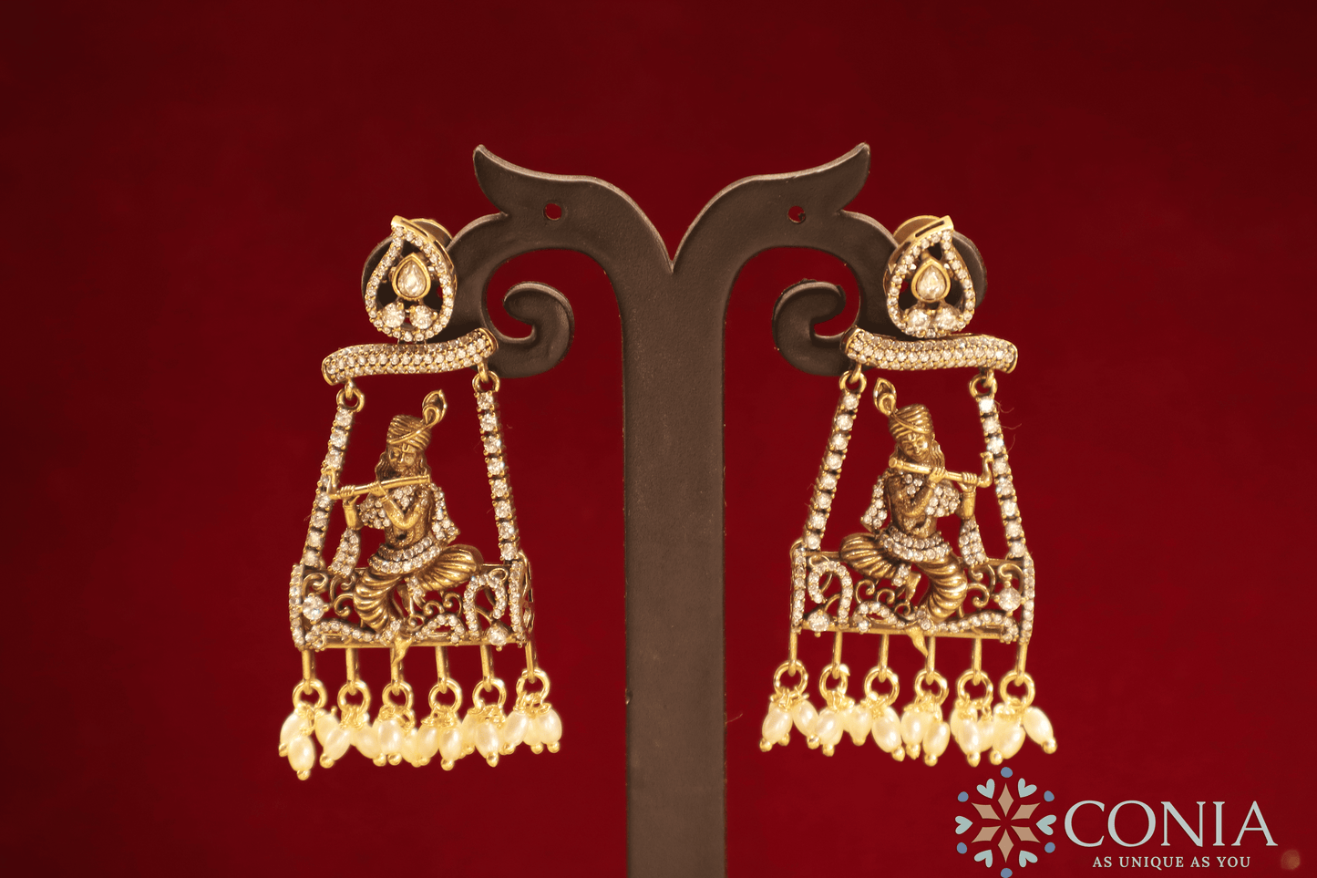 Divine Krishna Earrings