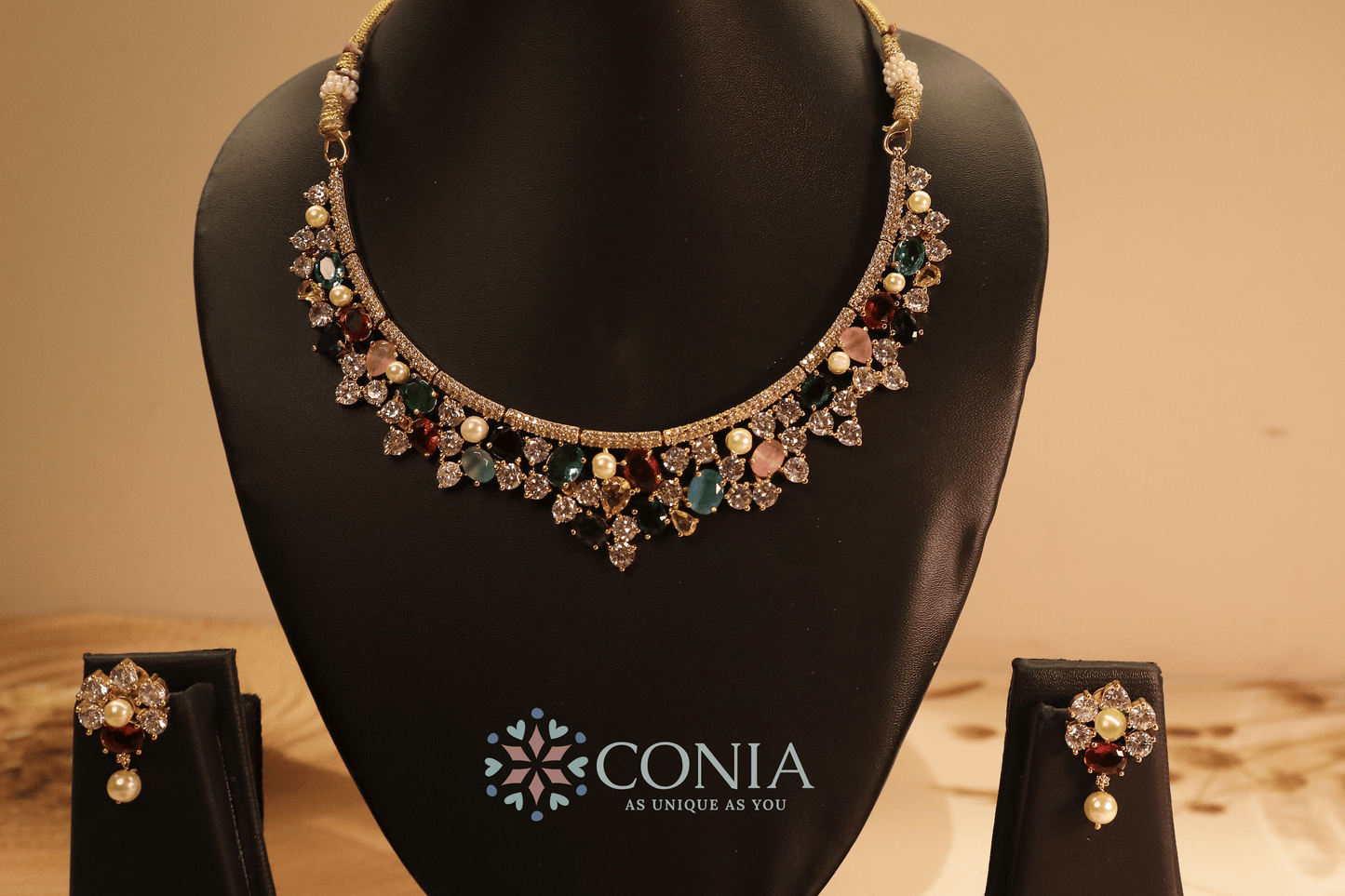 Navratna Elegance Necklace