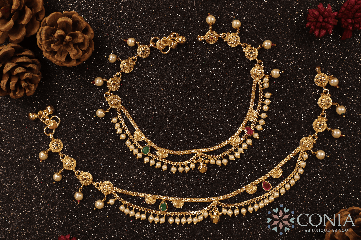 Kanak Classic Moti Payal